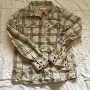 Waffle lined Prana flannel